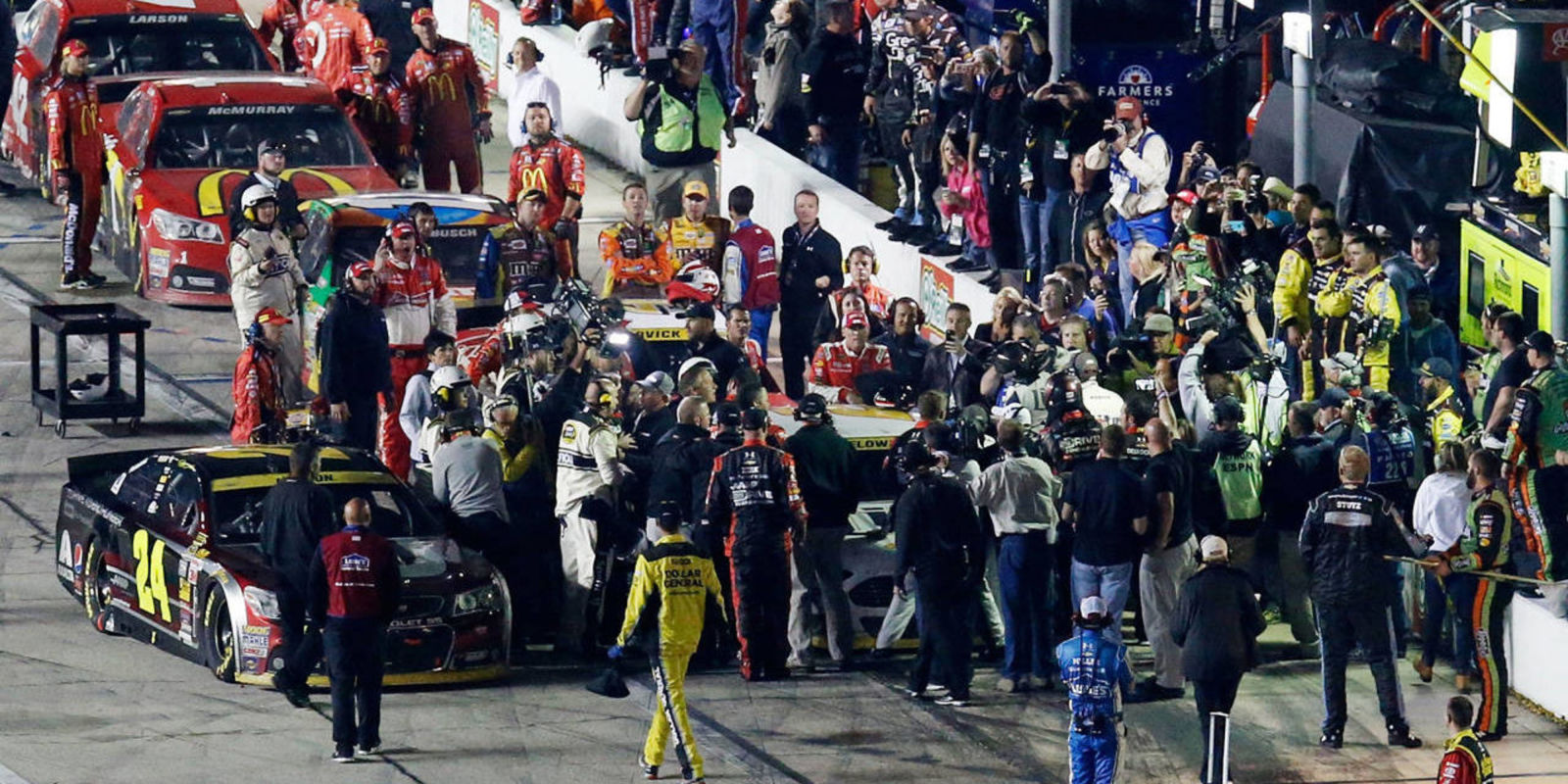 After Gordon and Keselowski brawl pit crews pay the price
