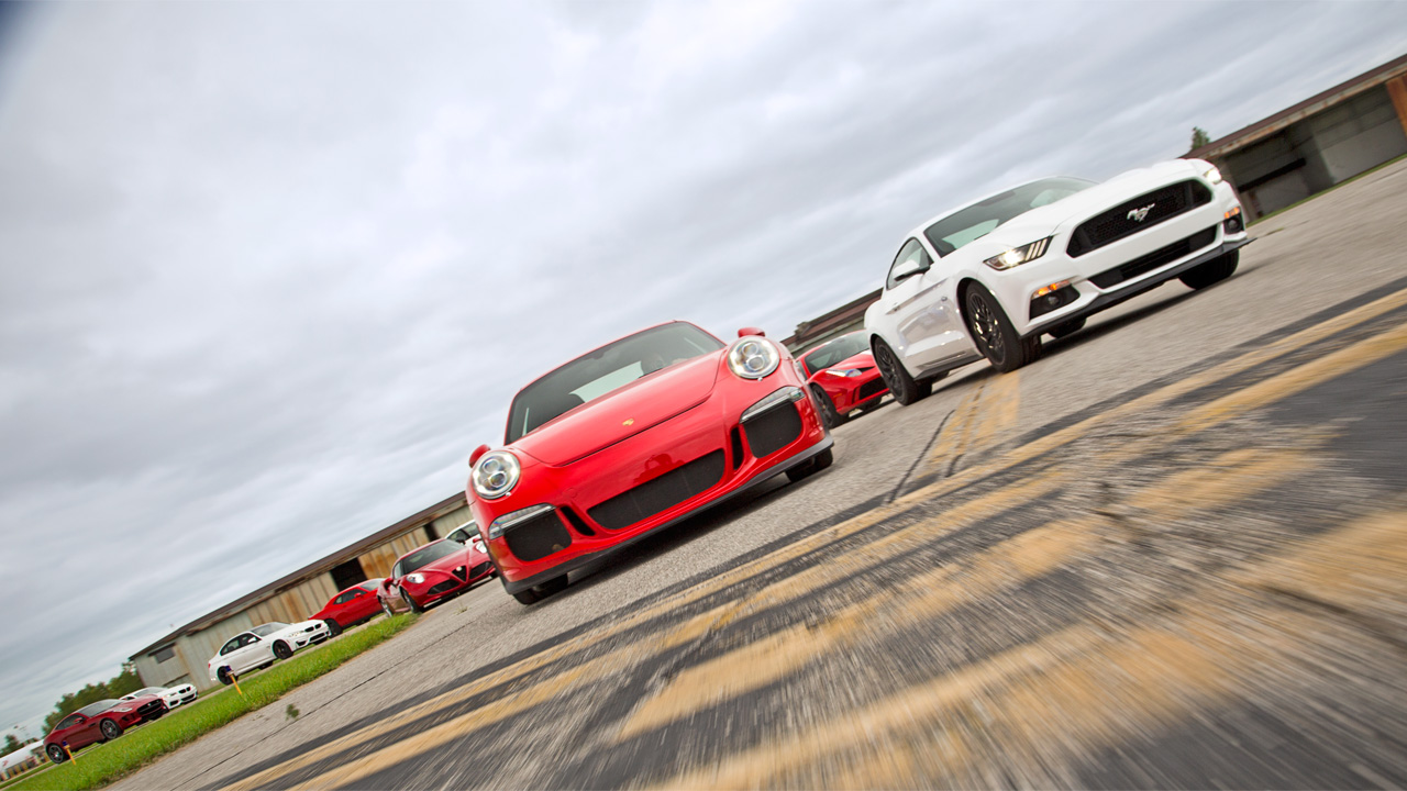 PCOTY 2015 Performance Car of the Year Competition Road & Track