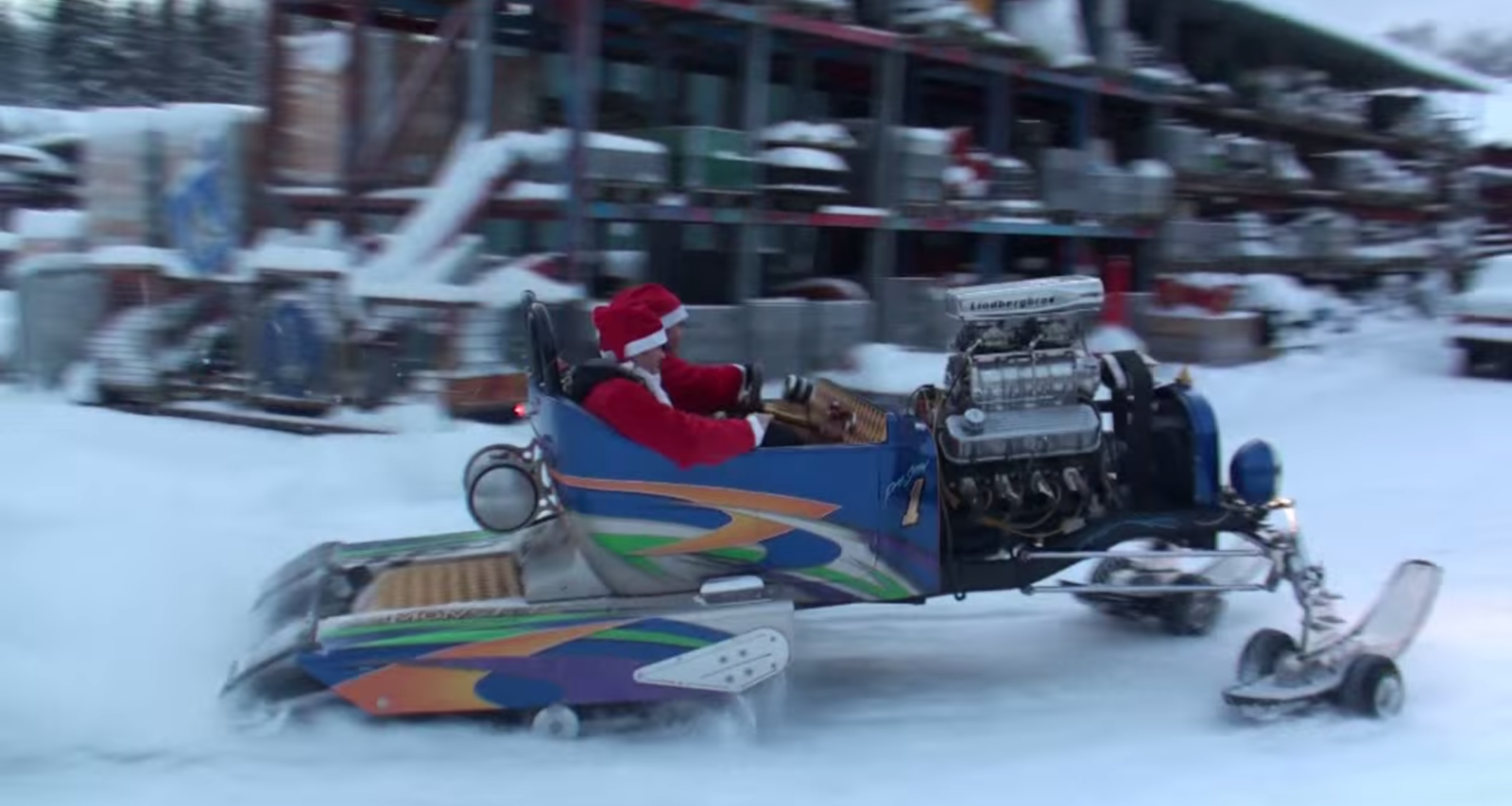 A blown 454 snowmobile is Swedish for "Merry Christmas"