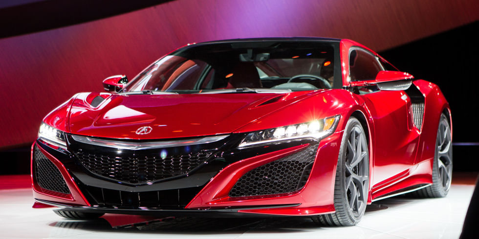 sport car acura nsx 2016