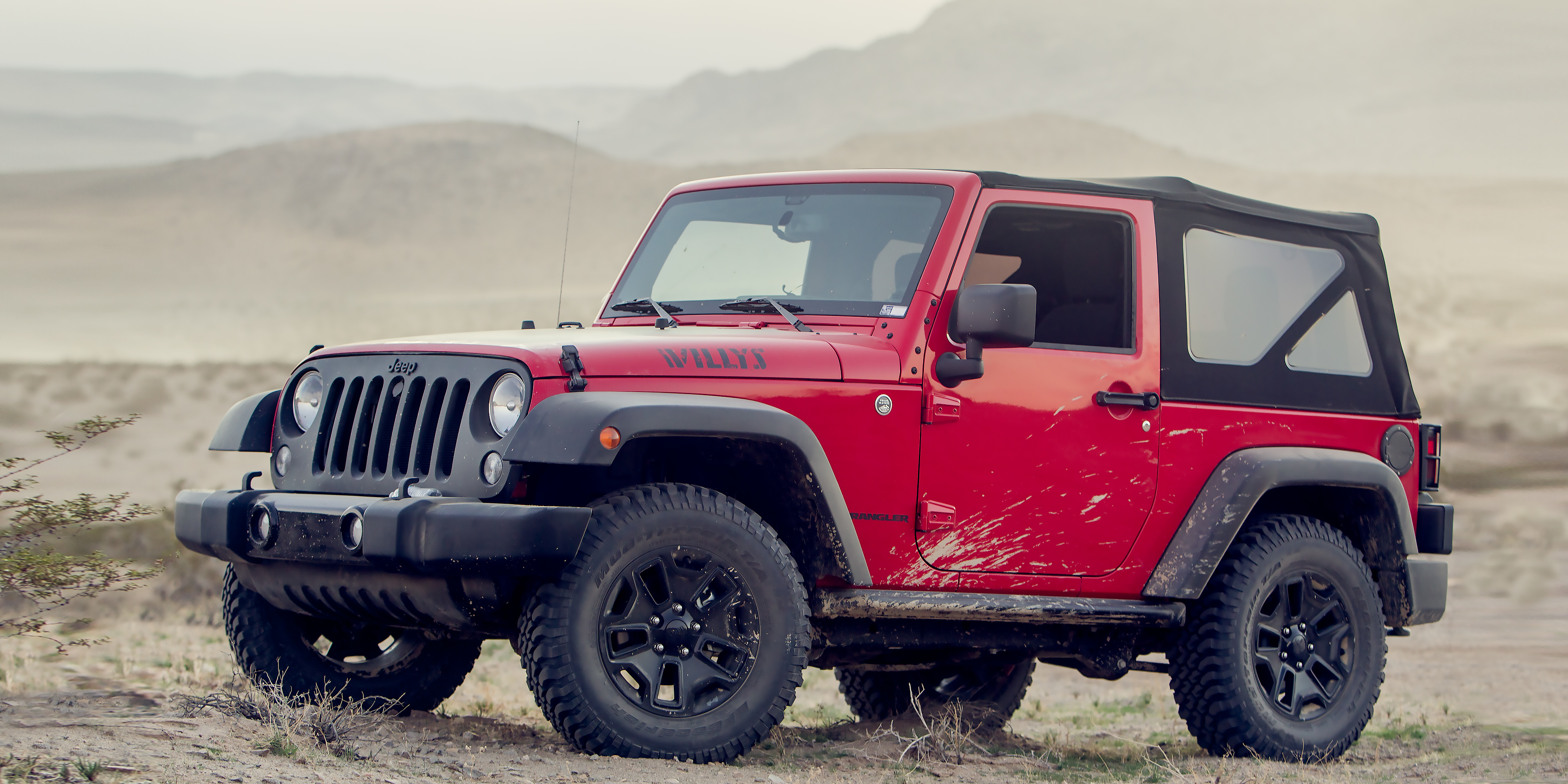 Off roading The 2015 Jeep Wrangler Willys Wheeler