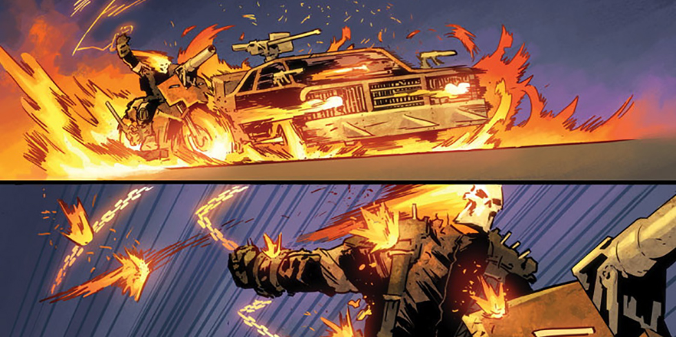 Ghost Rider meets Max Max in Ghost Racers