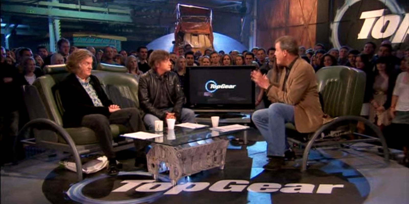 BBC dismantles the Top Gear set