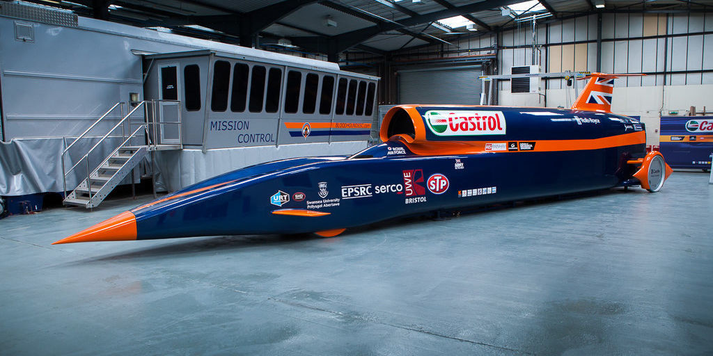Bloodhound SSC's 1000-MPH Record Attempt Postponed Until 2018