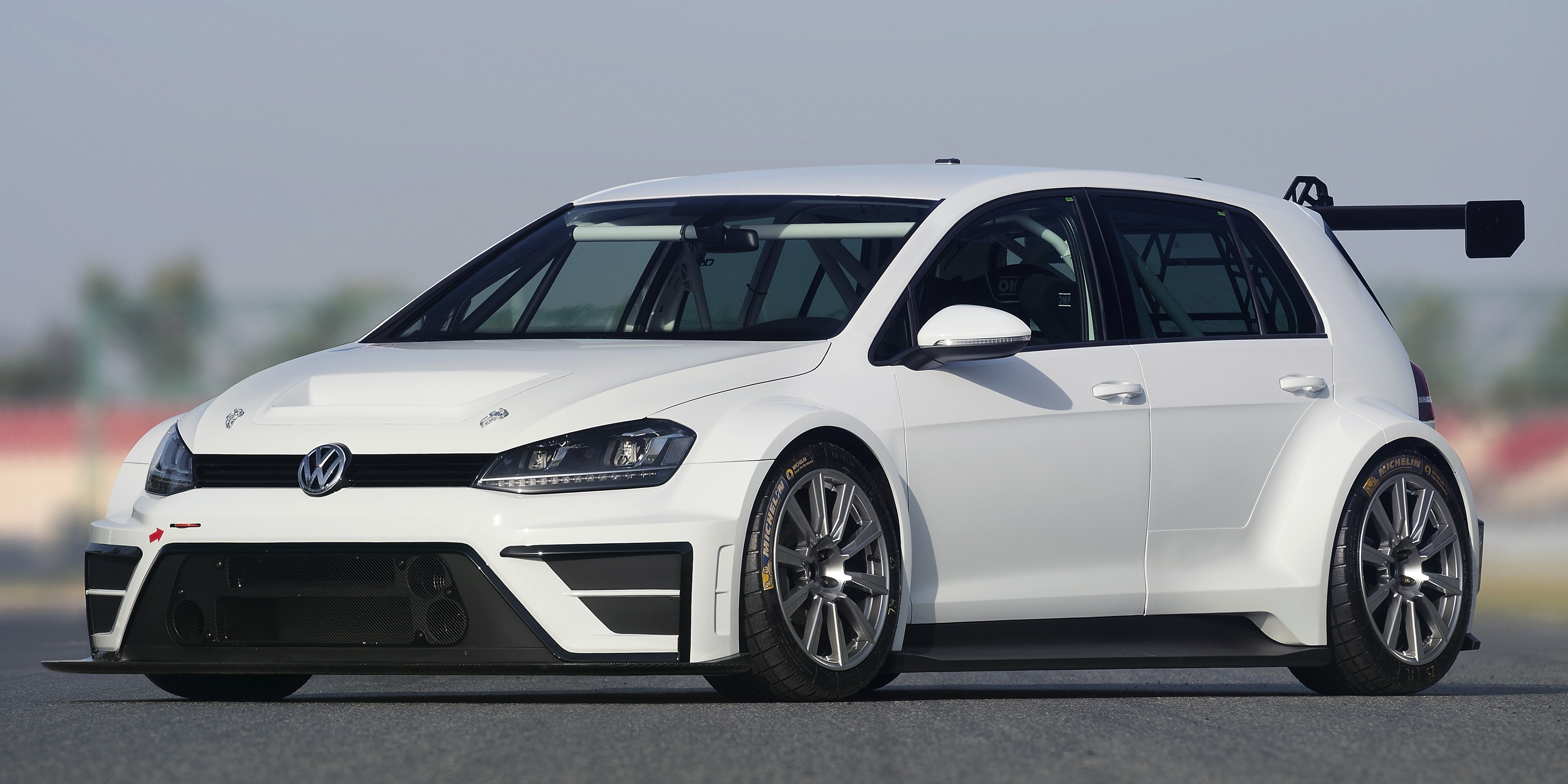 This is a 300hp Volkswagen Golf Touring Car Concept