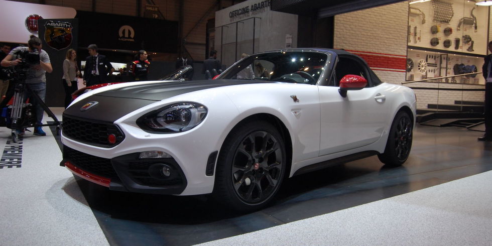 The Fiat Abarth 124 Spider: Here It Is!  Fiat 124 Spider 