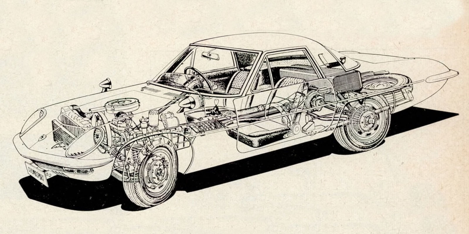 Mazda Cosmo Sport 1967-72 ミニカー MAZDA - COSMO SPORT 1967 - RED | Modelsnavigator.com