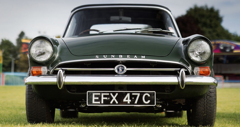 The AC Cobra wasn't the only British roaster Carroll Shelby stuffed a Ford V8 into. The other was this, the Sunbeam Tiger, which previously existed as the four-cylinder Sunbeam Alpine. Prices on these are rising, but they're still a bargain compared with the Cobra.