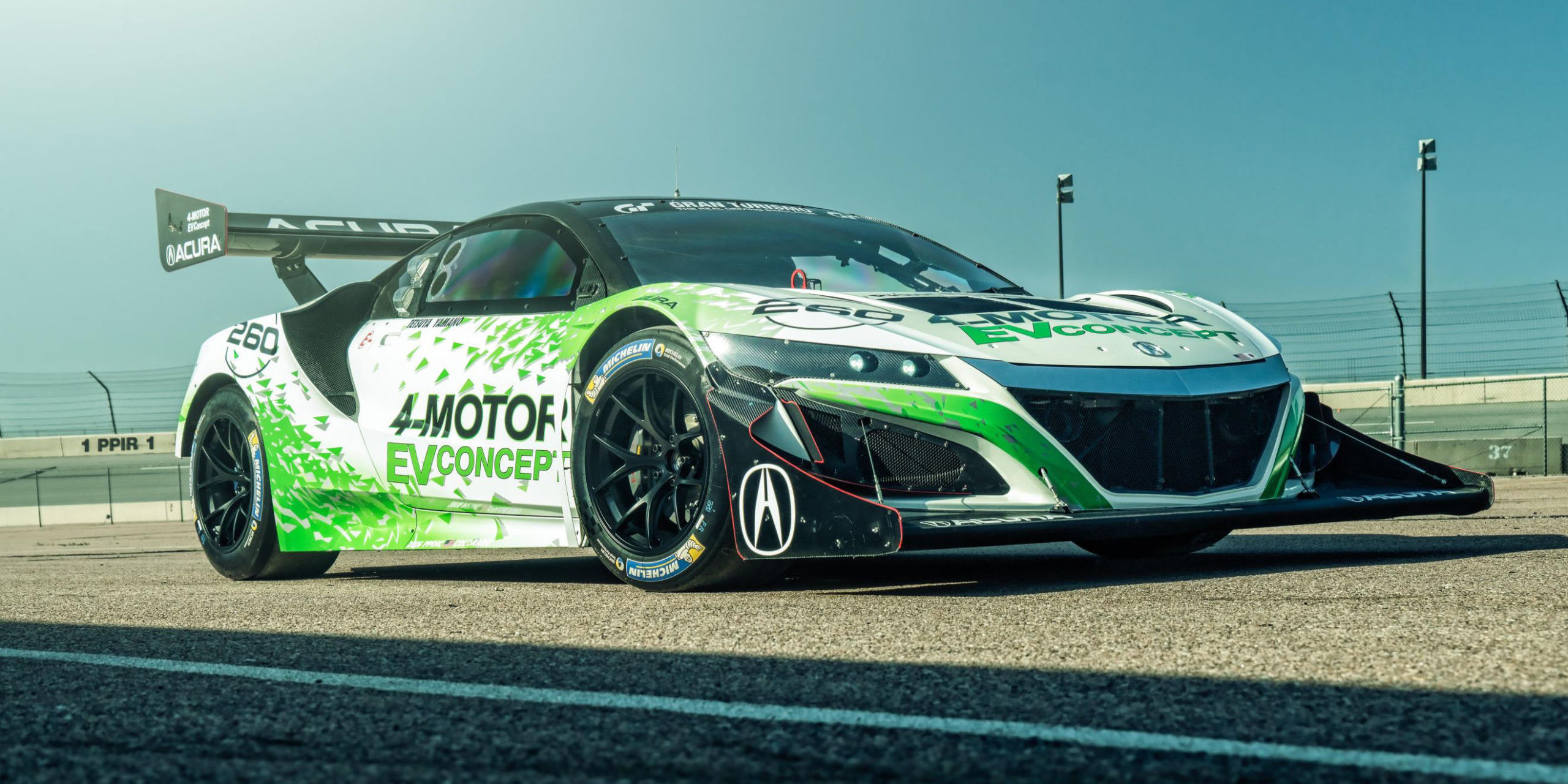 Meet Acura's 4-Motor Electric NSX Pikes Peak Racer