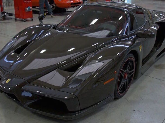 The Only Bare-Carbon Ferrari Enzo Ever Made Is Selling for $3.5