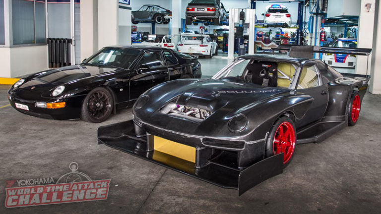 フ*タ様 ボッコム Somewhere Underneath This Outrageous Time Attack Aero Is a Porsche 968