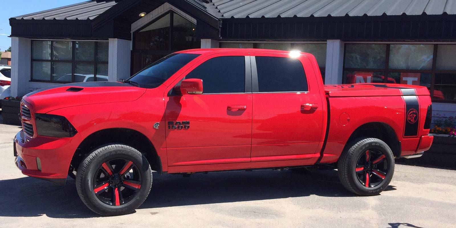 Dodge Truck With Hellcat