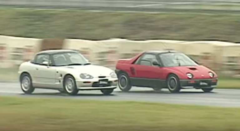 Watch Two of Japan's Coolest Kei Cars Battle it Out on Track