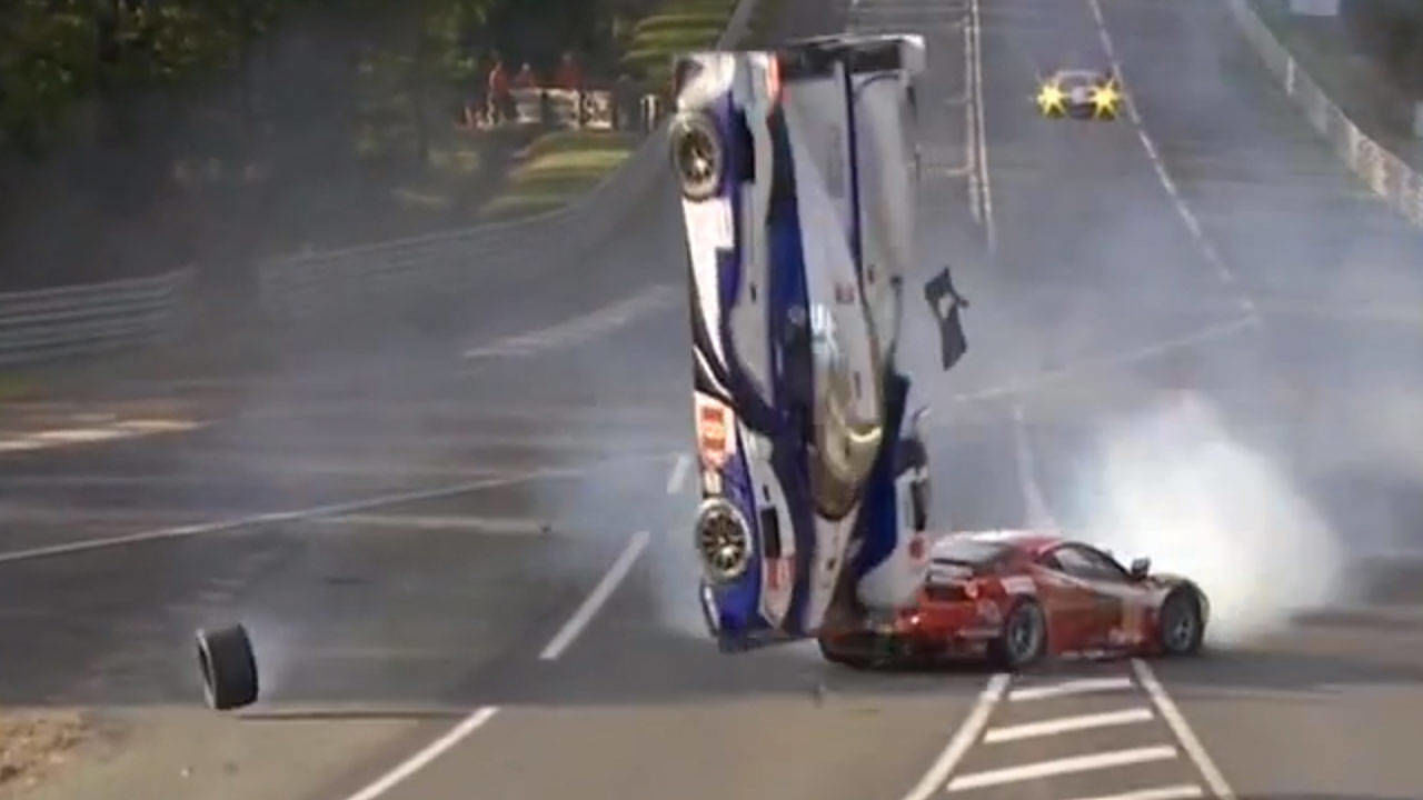 Photos 10 Most Infamous Crashes in Le Mans History