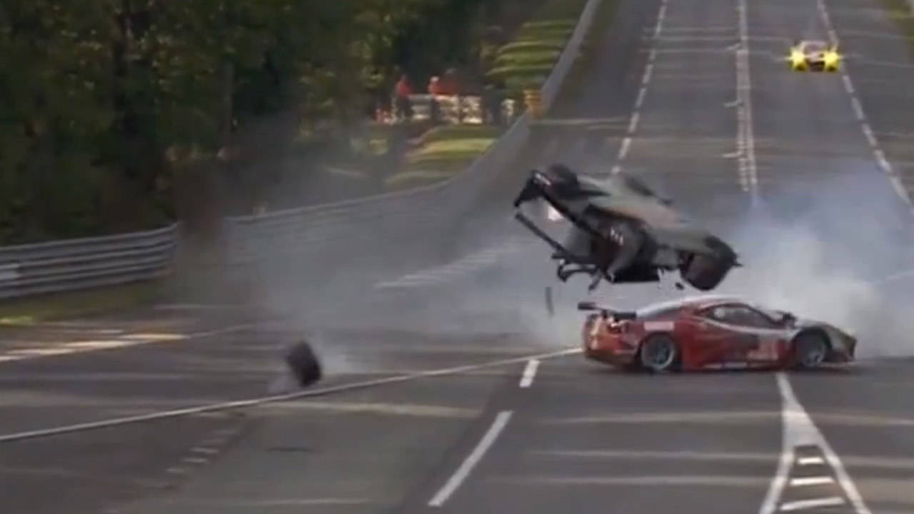 Photos 10 Most Infamous Crashes in Le Mans History