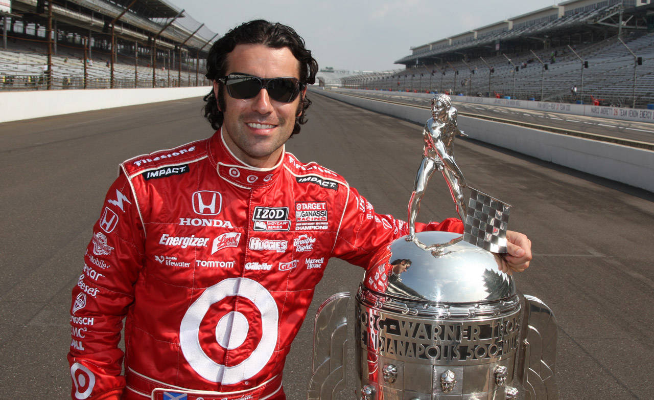 Racing Hot Lap of Indy with Dario Franchitti ...