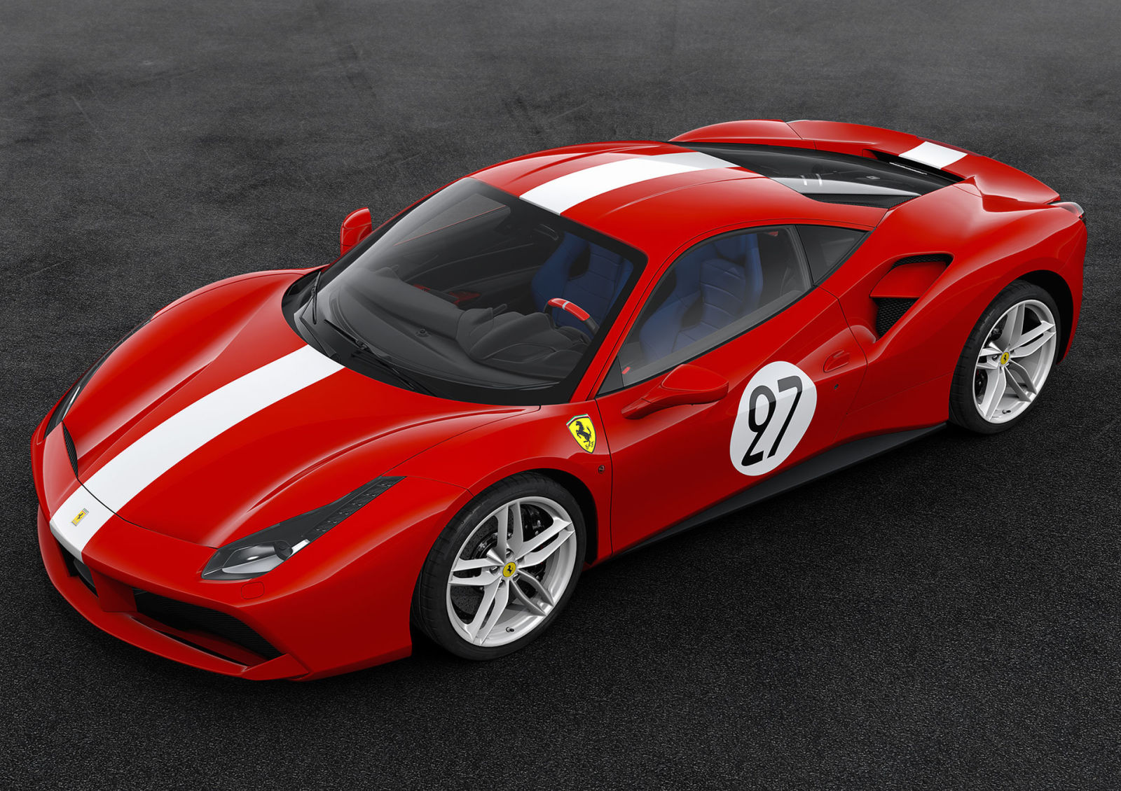 70th anniversary livery 488 gtb - road and track